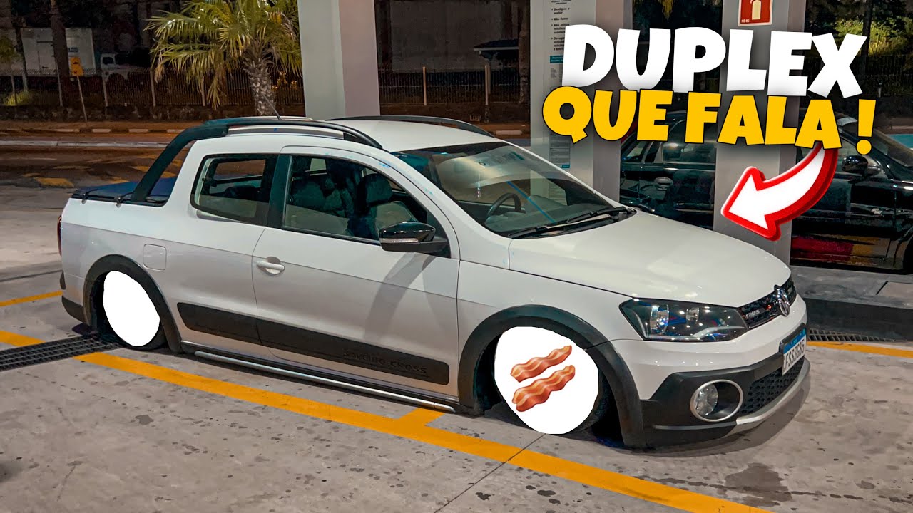 O CARRO MAS COBIÇADO DA VW ? SAVEIRO G6 REBAIXADA E COM SOM 😱 