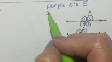 Video Notes parallel lines and transversals