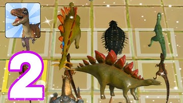 Dinosaur Merge Battle - Walkthrough Part 2 Levels 25-36 New Game - Android Gameplay