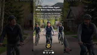 The Long Road Home: Amy Grant’s Emotional Return to Biking After Brain Injury