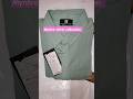myntra unboxing product causal cotton Men shirt under-600#shorts #shortsfeeds#myntrahaul #mensshirt