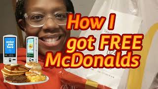 How I Got FREE McDonalds from the Kiosk