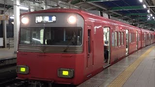 [60fps]名古屋鉄道名古屋本線 普通岩倉行 鳴海駅 Nagoya Railway Nagoya-line Narumi-sta.