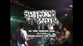 Crossing Soul @ The 'Sidai' Hardcore Show 20.7.19 Insider Satellite, Ipoh