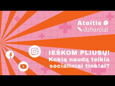 Video: Išplėskite savo socialinį ratą - eikite į socialinį tinklą