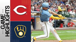 Reds vs. Brewers Game Highlights (7\/7\/23) | MLB Highlights