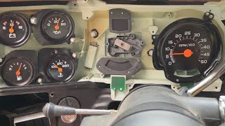 Suburban Tachometer & Gas gauge