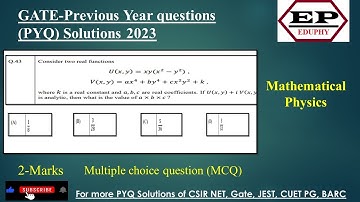 GATE 2023 Solution (Physics) || #csirnet #csirnetjune2024 #csirjrf #gate #jest #gateexam2025 #netjrf