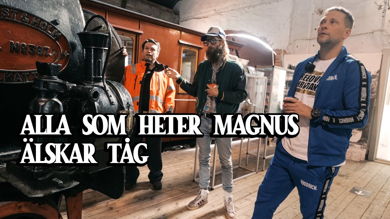 Järnvägsmuseum i Nora Mange och Mange