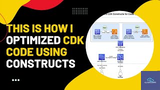how did i cut 70% of code using cdk constructs | free code sample