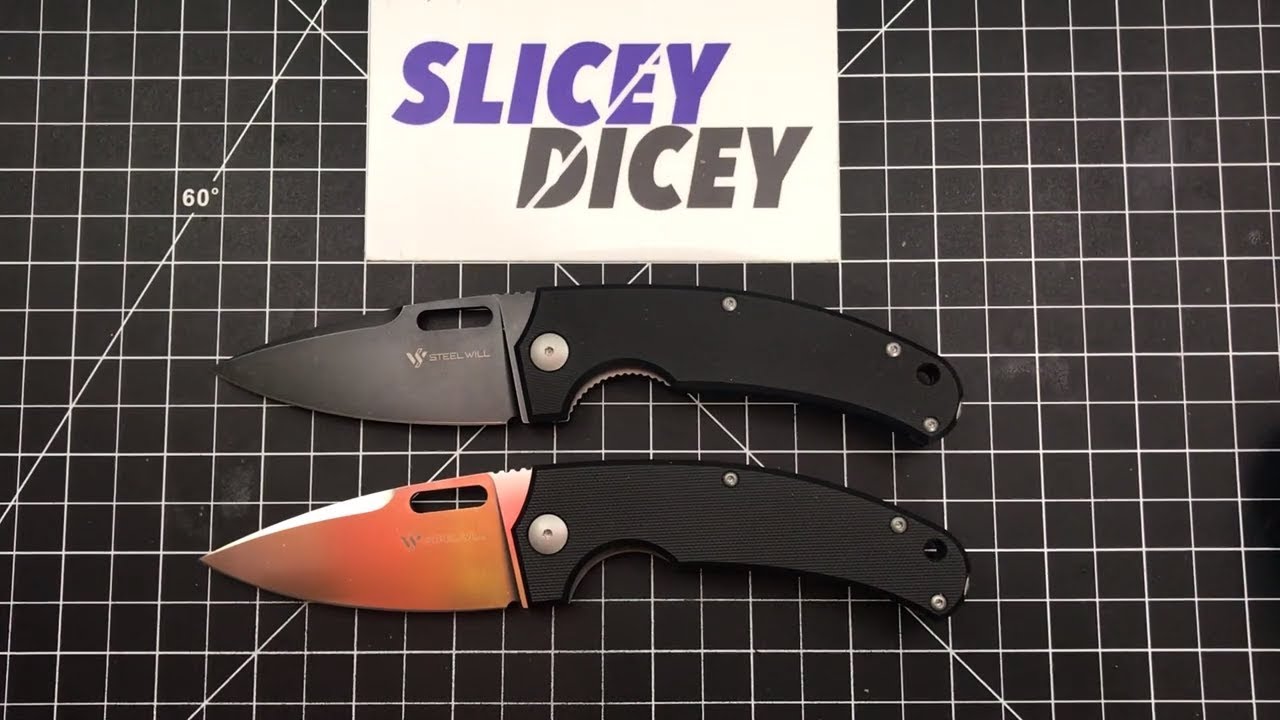 Steel Will Piercer (Liner Lock & Frame Lock Versions) YouTube