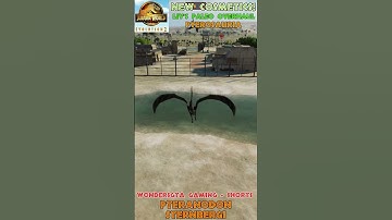 Pteranodon sternbergi - New Cosmetics - Jurassic World Evolution 2 Mods - #shorts