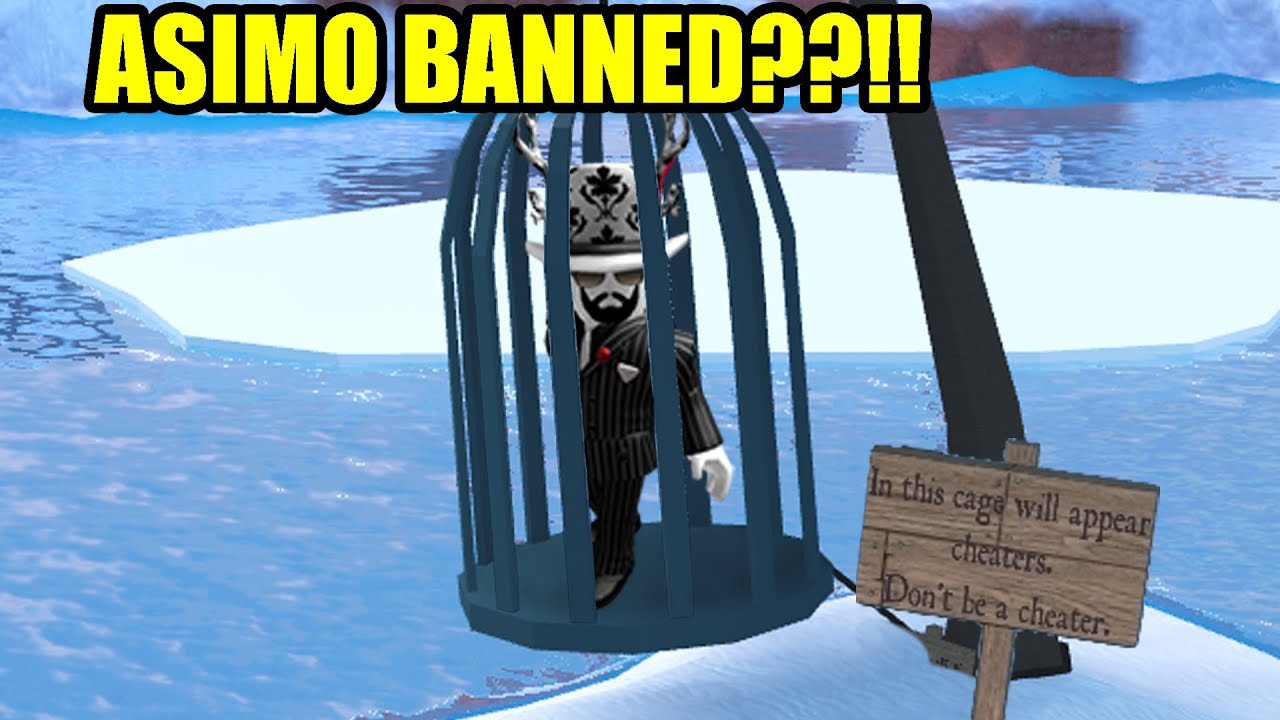 Asimo3089 Banned Himself For Cheating Roblox Jailbreak Winter Update Youtube - roblox jailbreak hacker cage