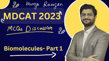 Biomolecules - Part 1 | KIPS Academy MDCAT MCQs Practice #mdcat #mdcat2023