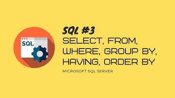 3. T-SQL MS SQL SERVER Блоки запроса: select, from, where, group by