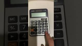 Casio MX-120B Calculator Accuracy Test| 1 1=2 using Calculator