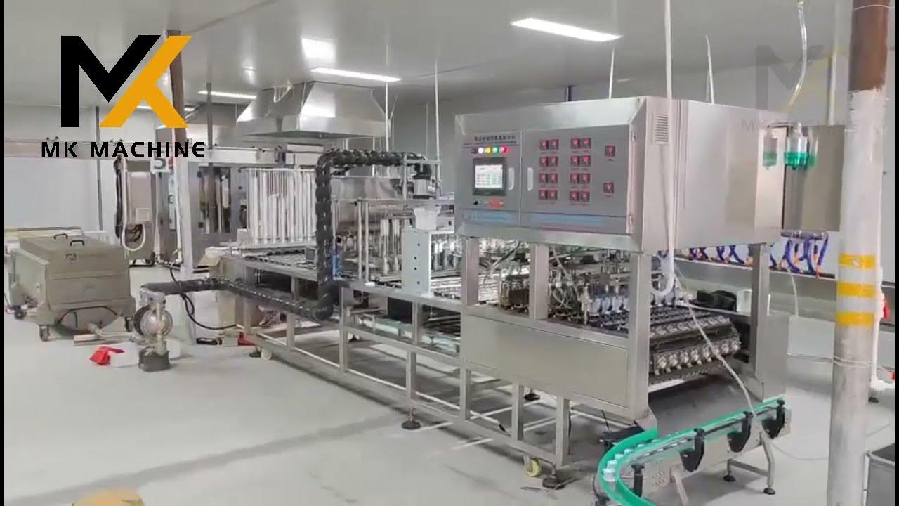 Automatic Chili Sauce Cup Filling and Sealing Machine YouTube