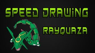 Speed Drawing Rayquaza