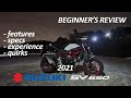 LDVlogs | MOTOVLOG 1: Beginner's Review: 2021 3rd-gen Suzuki SV650 | 2-Week Impression