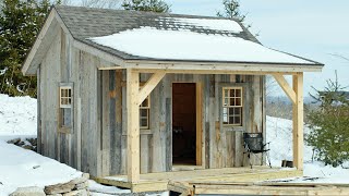Trapper’s Cabin Time Lapse + Tour | Timber Frame Cabin