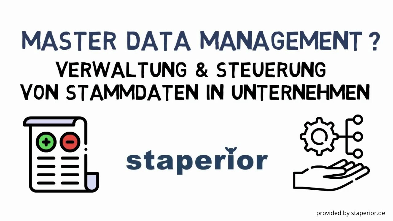 Master Data Management Im Unternehmen Einfach Erkl rt deutsch Master Data Management Im Unternehmen Einfach Erkl rt deutsch