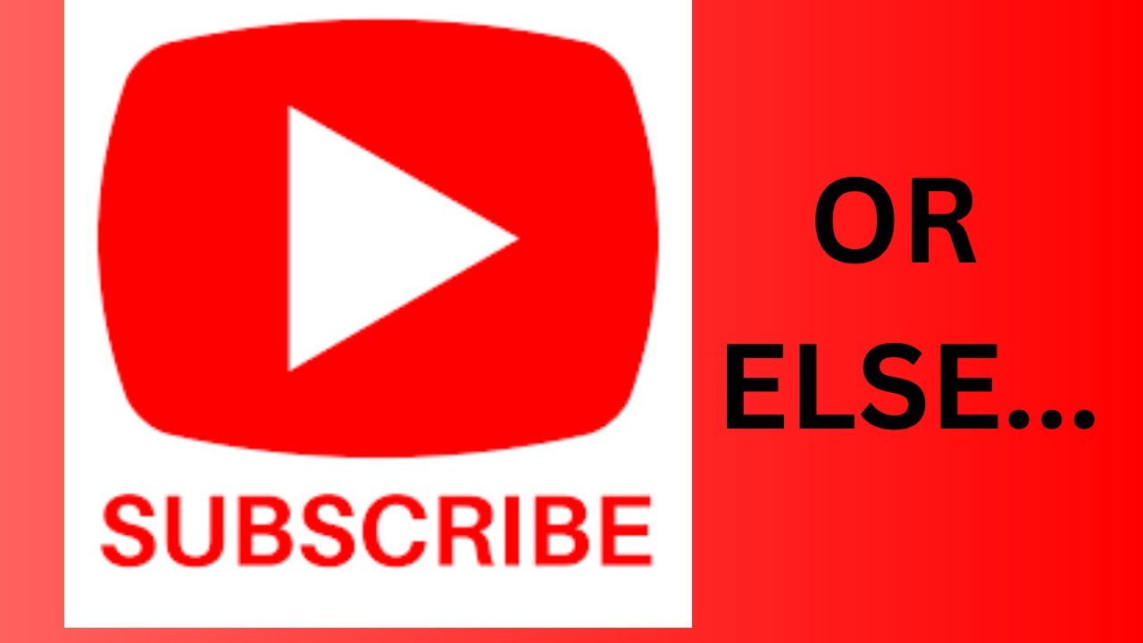 You Are Not Subscribed If You Are Watching This - YouTube