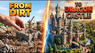 Tiny Workers Build an Incredible GOT Dragon Castle | 2-Minute Miniature Construction screenshot 2