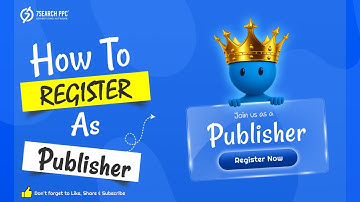 How to Register as a Publisher on 7SearchPPC - Step-by-Step Guide.