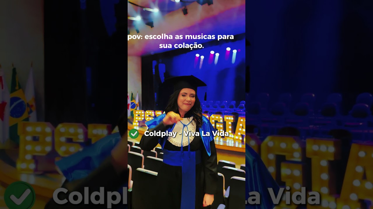 Qual Musica não pode faltar na sua Colação de Grau?