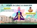 Sw vivekanandas ideas on prana  pranayama  sw atmarupananda  science of pranayama 2023june3