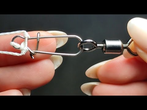 Picture of A knot with increased reliability and strength - how to tie a fishing ...