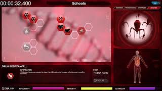 (WORLD RECORD) Plague Inc: Evolved any% speedrun (0:50.600) (Outdated)