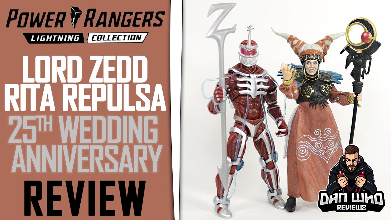 Power Rangers Lightning series Rita Repulsa Lord Zedd Wedding Special Pack BNIB