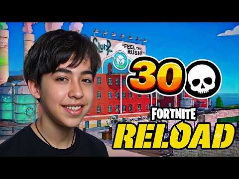 MON RECORD 30 KILLS ! EN CLASSÉ RELOAD SQUAD RANDOMS Fortnite 🚀