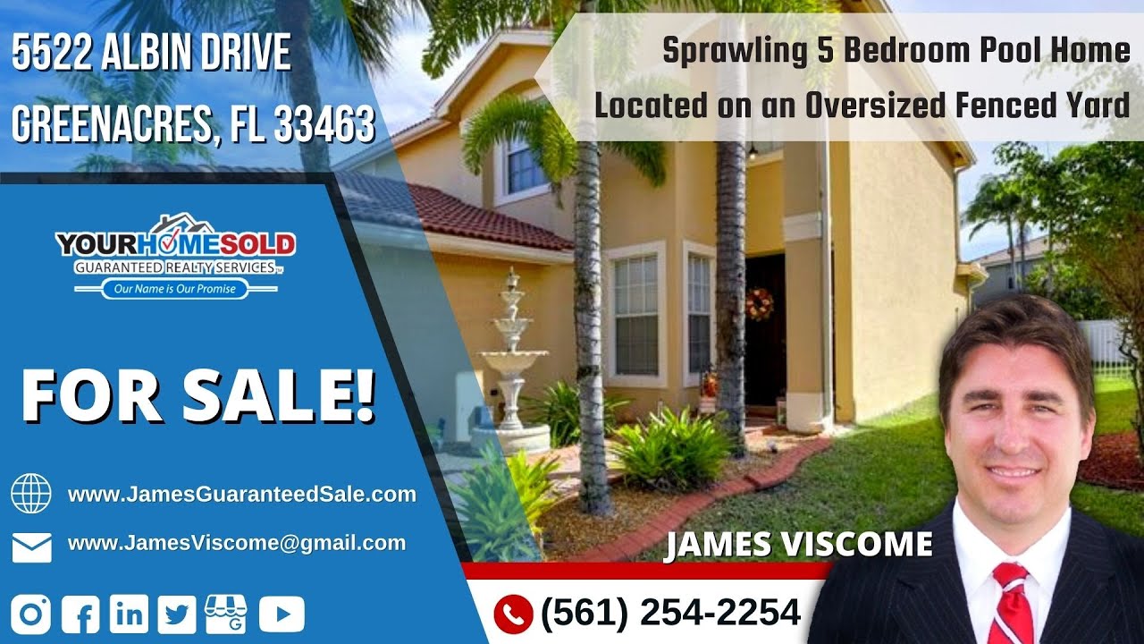 5522 Albin Dr. Lake Worth, FL 33463 | Your Home Sold Guaranteed Realty