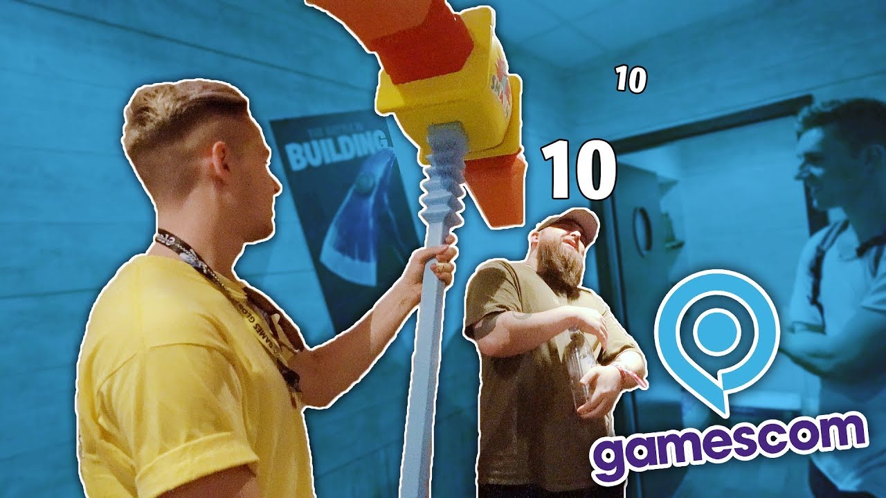 Diese REALLIFE FORTNITE SPITZHACKE macht 10.000 Schaden! GAMESCOM VLOG!