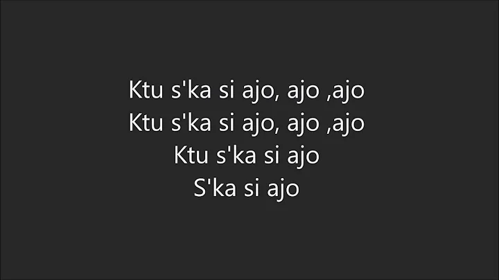 Ghetto Geasy ft. Majk - Ajo  ( Official Lyrics )