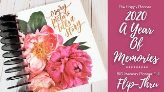 A Year Of Memories | Full 2020 Planner Flip-Thru | The Happy Planner | MAMBI