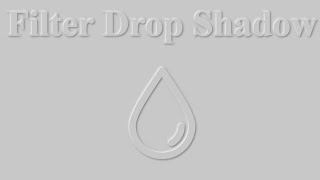 Html, css, Filter drop shadow.