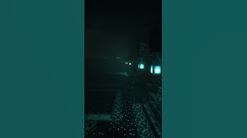 Without and with Rethinking Voxels Minecraft Shaderpack