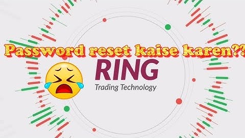 Axis direct ring password reset! Axis direct ring password recover kaise kare!