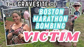 The Original Tombstone Tourist visits the grave of Boston Marathon Bombing victim Krystle Campbell