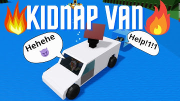 Funny Car | Kidnap Van Tutorial | Roblox Game: Build a Boat For Treasure
