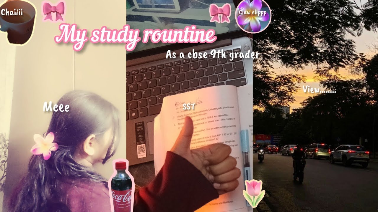 My study rountine 💅✨