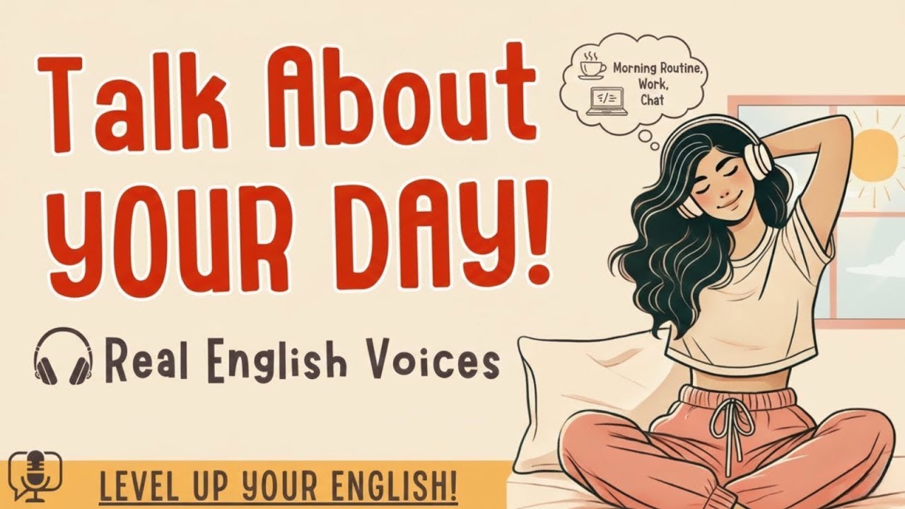 Talk About Your Day in English: Simple Sentences for Daily Fluency
