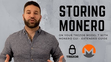 Storing Monero XMR Using Trezor Model T - Extended Tutorial