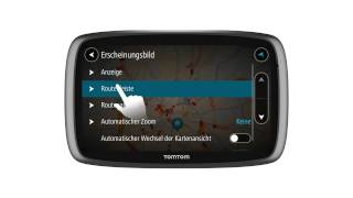 TomTom GO: Persönliche Einstellungen verwalten screenshot 2