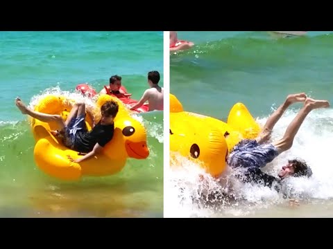 Beach FAILS That Will Make You Cringe ? | Funny Water and Ocean Fails | Funniest Videos | AFV 2022