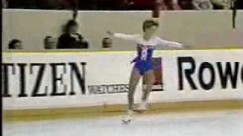 Shannon Allison (CAN) - 1987 World Juniors, Ladies...