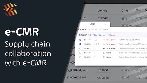 Simacan - Supply chain collaboration with e-CMR [English]
